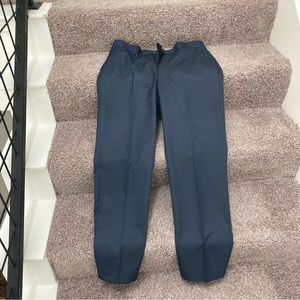 Navy Blue Calvin Klein Suit Pants 33Wx32L